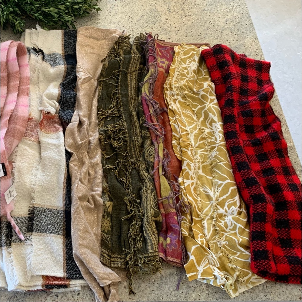 All. The. Scarfs for sale!